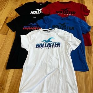 5- Hollister T-Shirts Mens M
